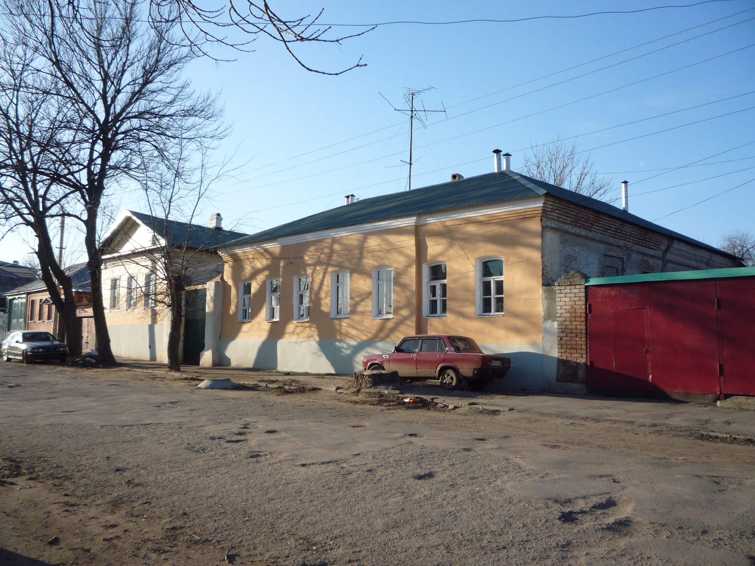 Усадьба городская: Дом жилой; Флигель, I пол. XIX в. - Культурное наследие